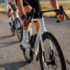 Down tube and bottle cages in Drive White