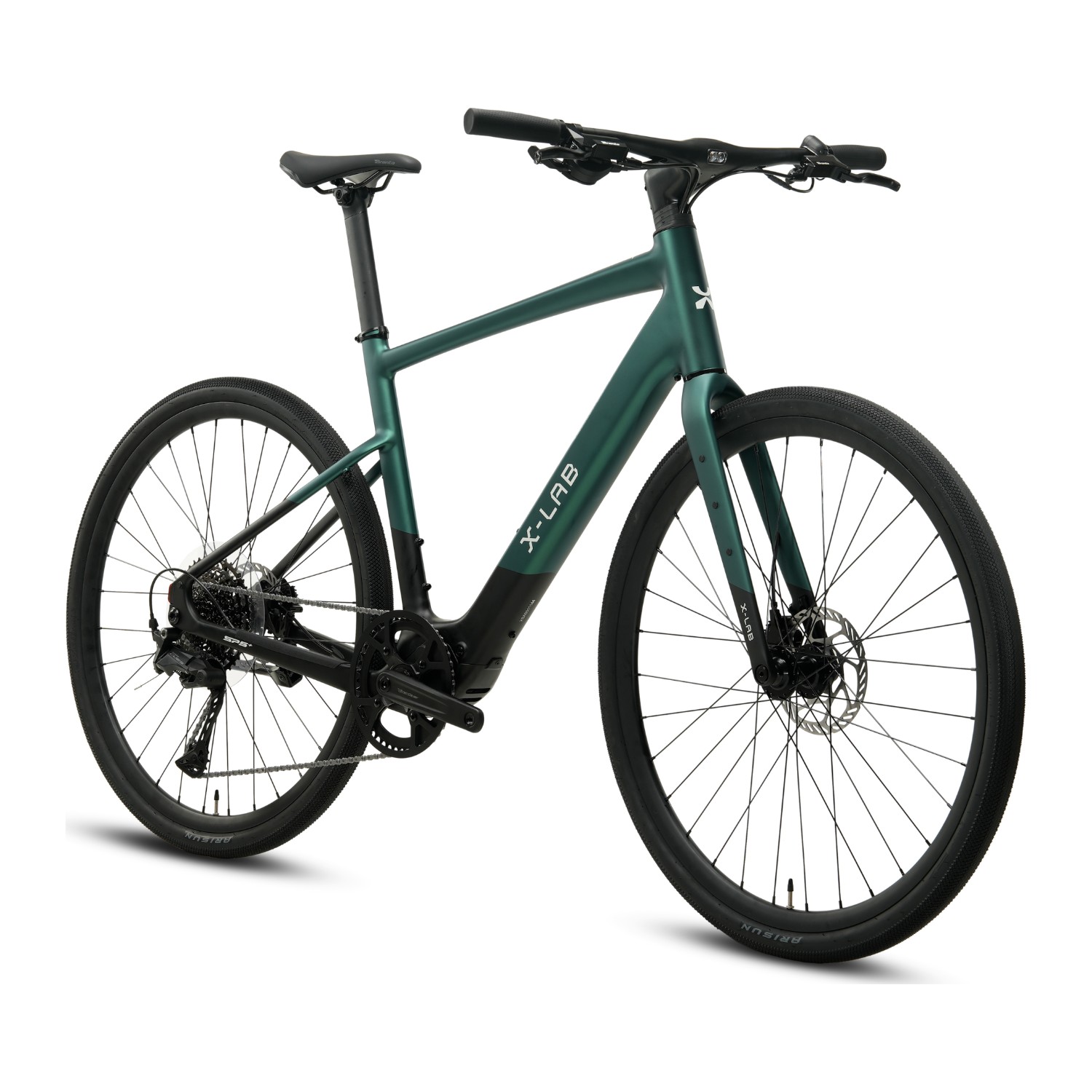 X-LAB SP5+ e-bike in Pinecrest Green - view 2