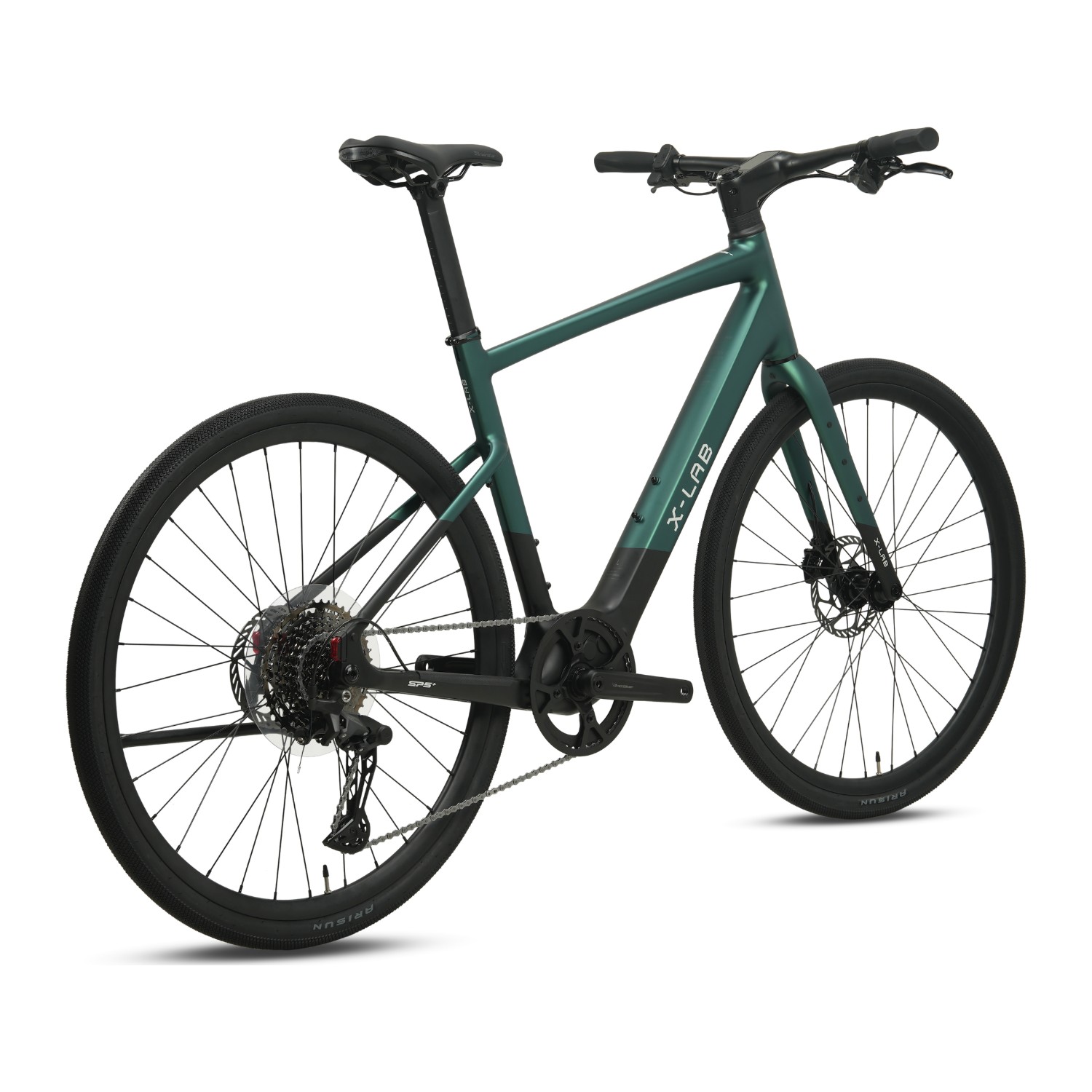 X-LAB SP5+ e-bike in Pinecrest Green - view 3