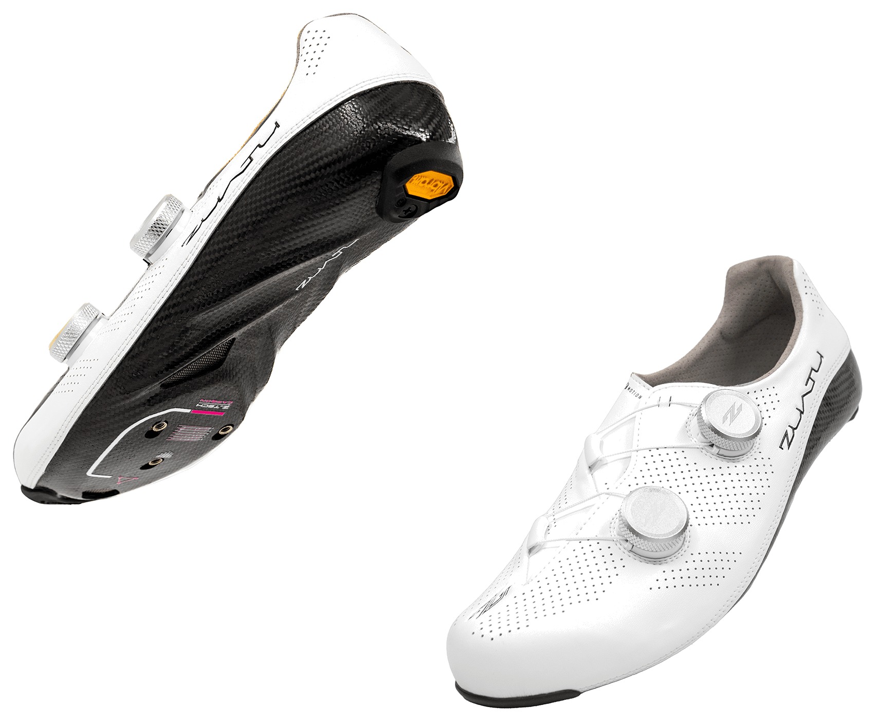 Zuatu Z1-Pro Road Shoes - White - pair